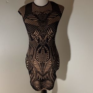 NWT RVN Amour 3D Jacquard Dress, Size M